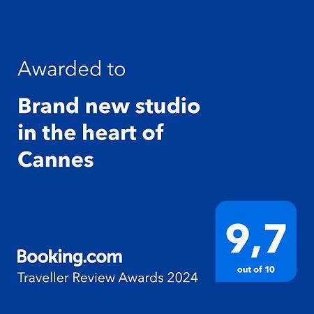 Brand New Studio In The Heart Of Cannes Exterior foto
